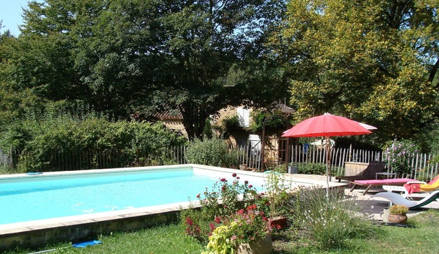 Character house with private pool