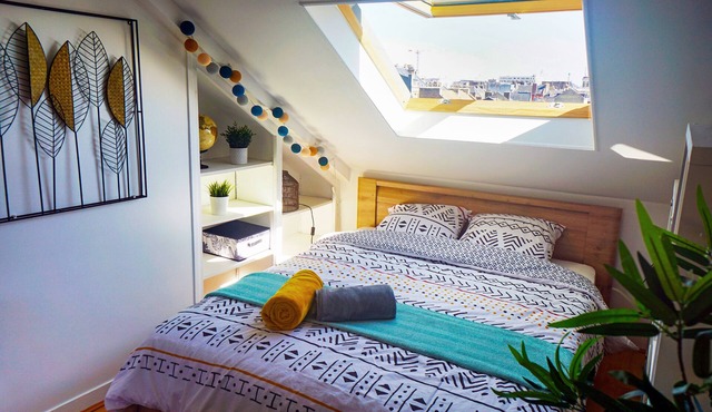 Charme & Calme Pour ce Spacieux Studio Cocooning en Plein Centre-ville