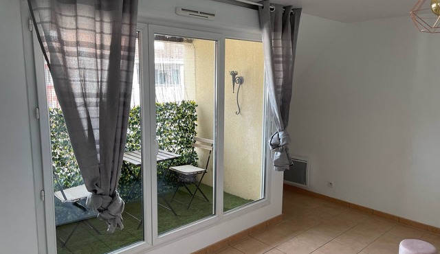 Charming 2-room apartment at CREIL train station