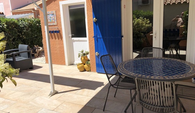Charming air-conditioned house in Sorède sleeps 4/6, 6 km from Argelès Sur Mer.