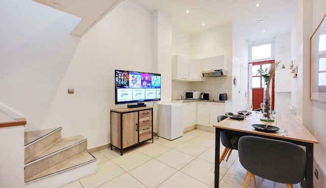 Charming apartment -1BR - 4P - Gare district