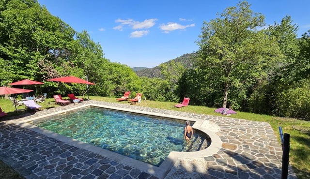 Charming farmhouse with swimming pool, sleeps 13