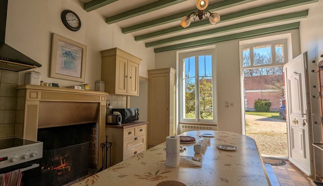 Charming Mill in the Heart of Berry, Near Pond and Castles