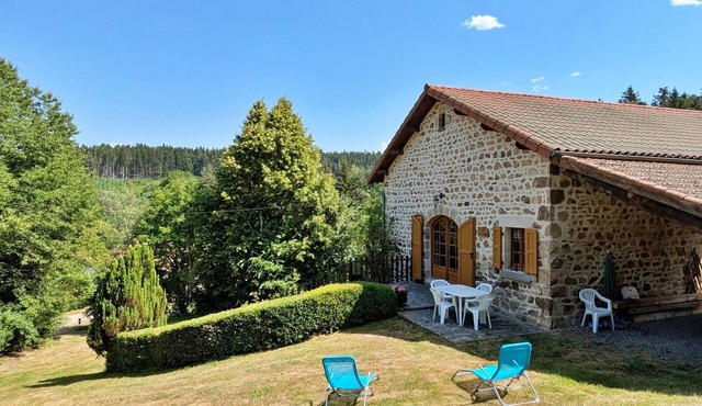 Charming Stone House with Creek, Near Medieval Village, Pet-Friendly