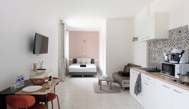 Charming studio near CDG and exhibition center