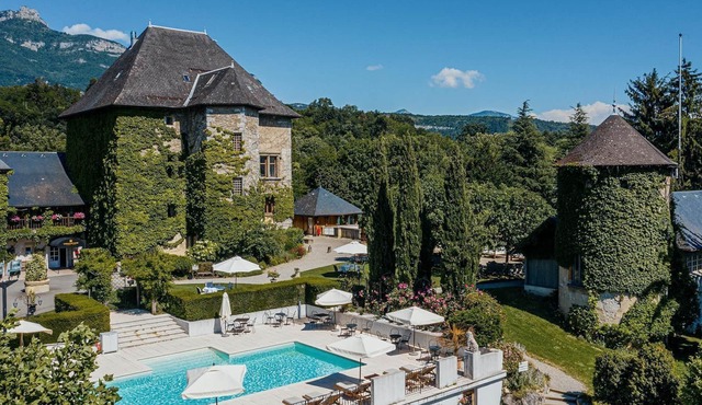 Chateau Authentique avec piscine dans les Vignes