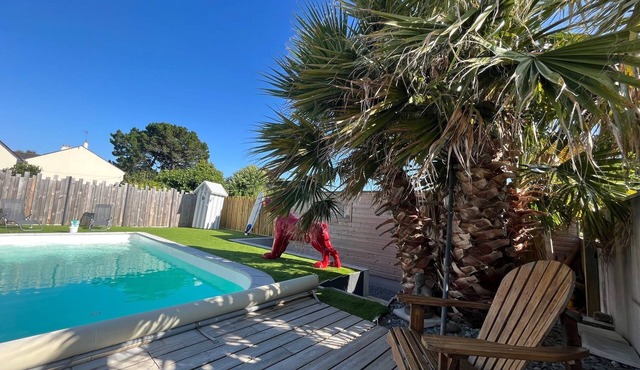 Chez Arnold - Maison à moins d'un km de la plage