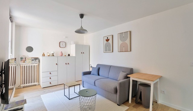 Chic, modern studio near Place d'Italie