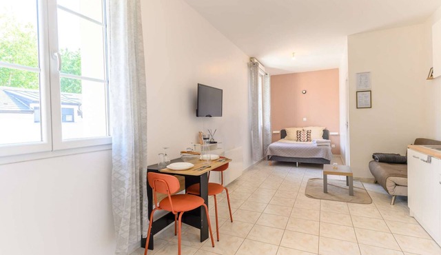 Come and discover the cocoon of l'impasse in Tremblay en France with our Deluxe studio!