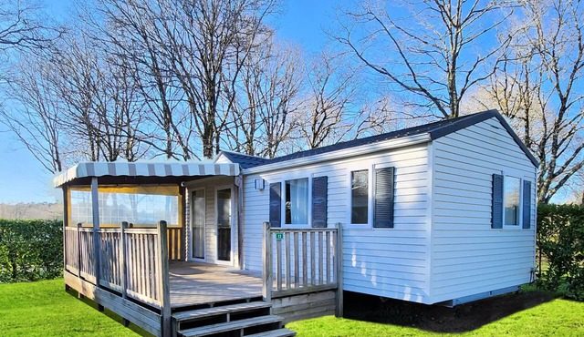Comfort 3-Room Mobile Home for 4 People + TV