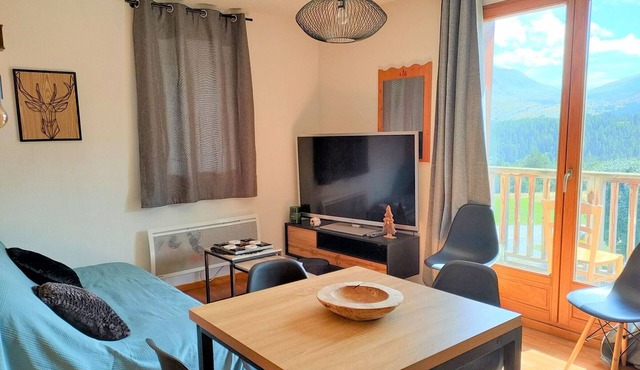 Comfortable 4-room apt 8/9 pers, balcony in Superdevoluy