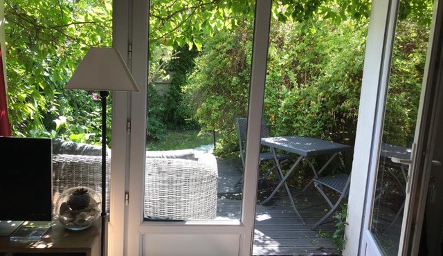 Confortable logement de plain-pied sur 2 terrasses