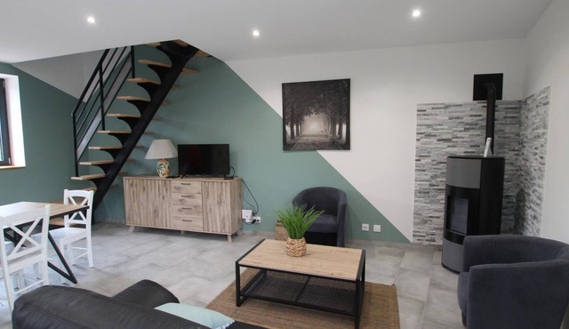Contemporary house in Norman countryside, modern comfort