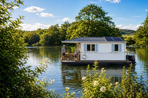 Cottage flottant Bohème option spa vue Canal