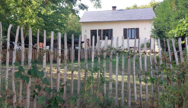 Country house with private garden on the grounds of an organic farm