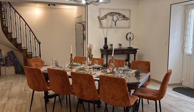 Countryside Cottage in Buxières-les-Mines with Pets Allowed and Parking