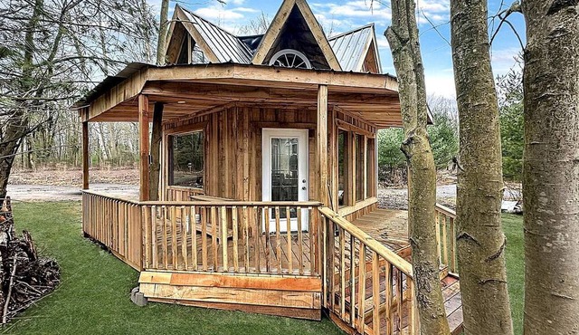 Cozy Secluded Tiny Cabin for a True Getaway in the Outdoors Surrounded by Nature in Simcoe, Ontario in Simcoe