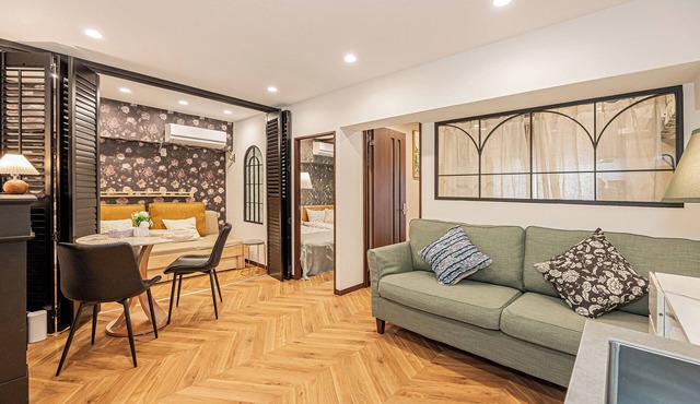 Designer-style 2-bedroom apartment & large living room Max 7people Shinjuku 501 in 新宿区