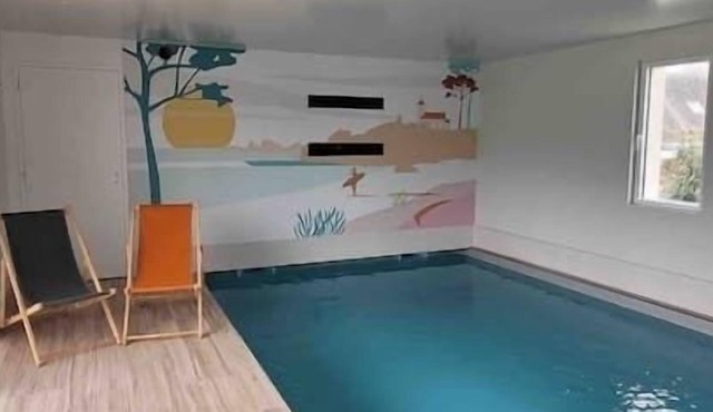 Dolmen et Rigadelles, 4* indoor pool 29° 5 minutes from the beach and GR34.