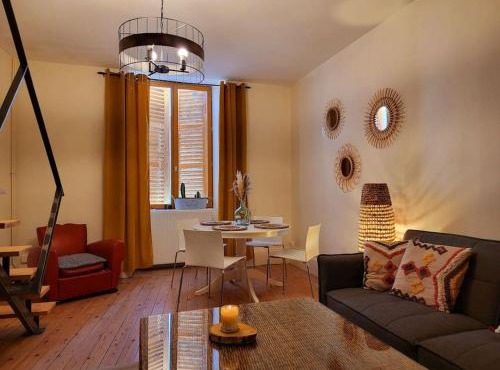 Duplex bohème chic