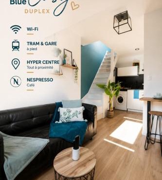 Duplex Cosy & Lumineux, Tram, Hyper-Centre, Netflix