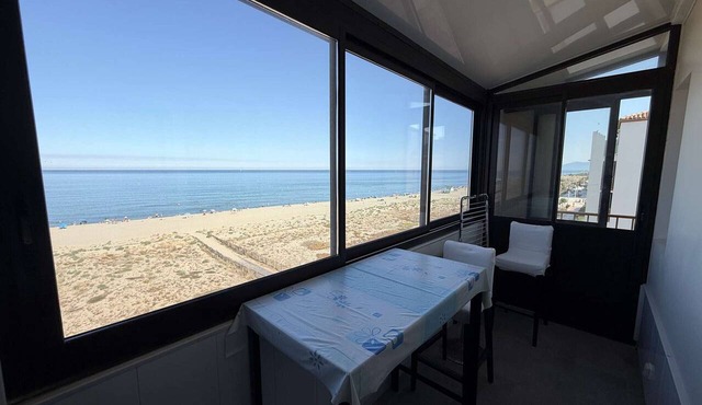 Duplex with sea view, AC - 6 guests