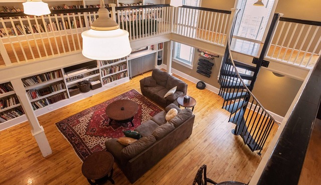 Firehouse Library Apartment in Elizabethtown