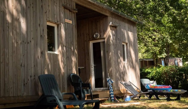 Flower camping de Rouffiac * - Chalet Premium Escalade 47 m2 - 3 bedrooms 8 persons