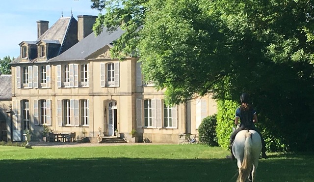 Gite/apartment in castle outbuildings