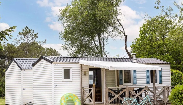 Camping Au Bocage du Lac* - Gîte COMFORT - 3 bedrooms 8 persons