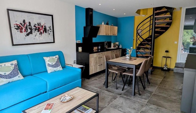 Gîte rénové avec terrasse ensoleillée et parking à Pierrefitte-sur-Aire - FR-1-585-136