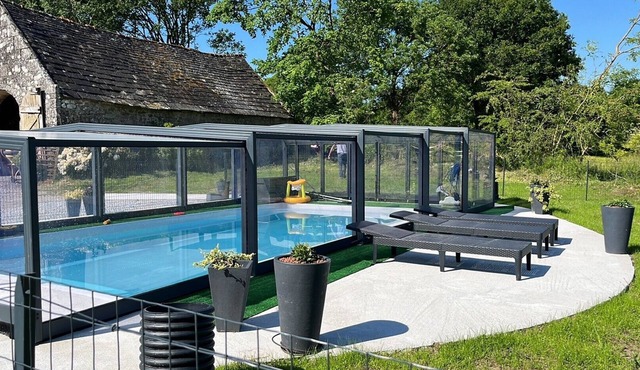 Gîtes Guebernez La Chaumière 6/Pers Heated indoor pool typical house