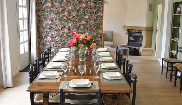 Gite 12 voyageurs : 5 rooms 9 beds 4 bathrooms - 3wc 17 minutes from Mont St Michel