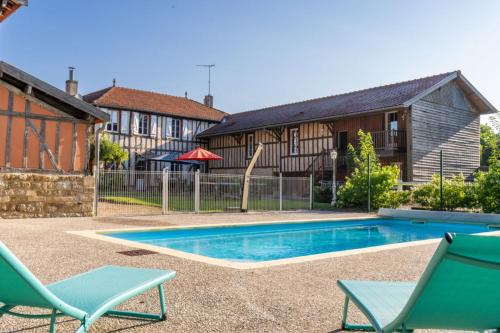Gite les oiseaux A Louvemont avec piscine chauffée