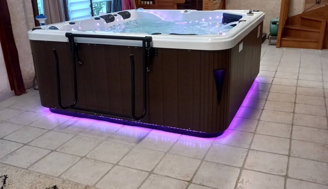 Gite with spa and sauna