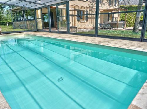 Grande maison avec piscine privée chauffée et animaux admis - FR-1-496-3