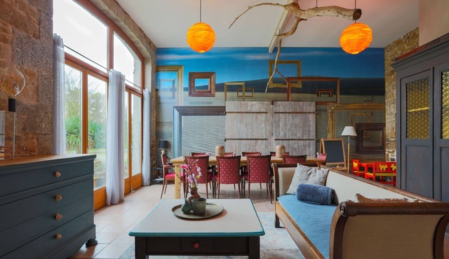 Holiday Home 'Gite La Grange 6 Personnes' with Shared Pool, Private Terrace and Wi-Fi