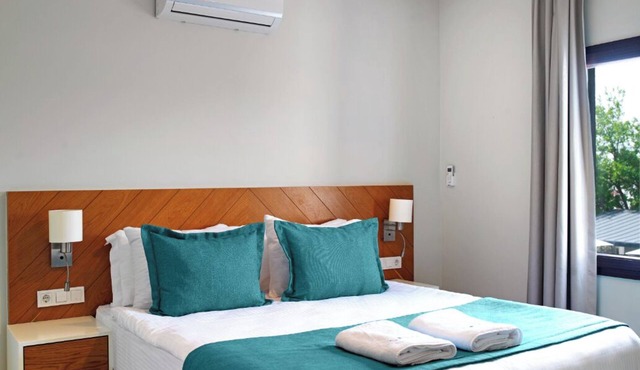 Home comfort suites for rent with pool, free wi-fi in Muğla