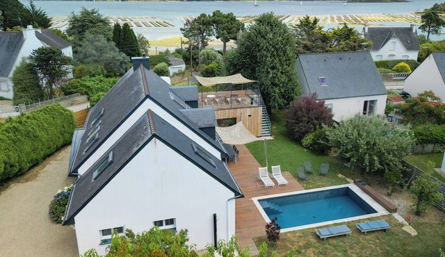 Ile de Berder à Pied et Très Beau Verger Dans un Parc Clos