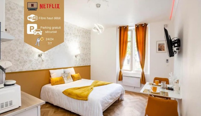 Imperial House Confort - 5 min Gare - Parking