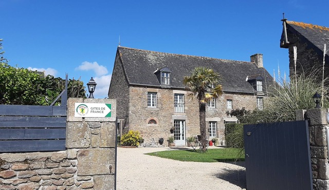 In the grounds of a manor house