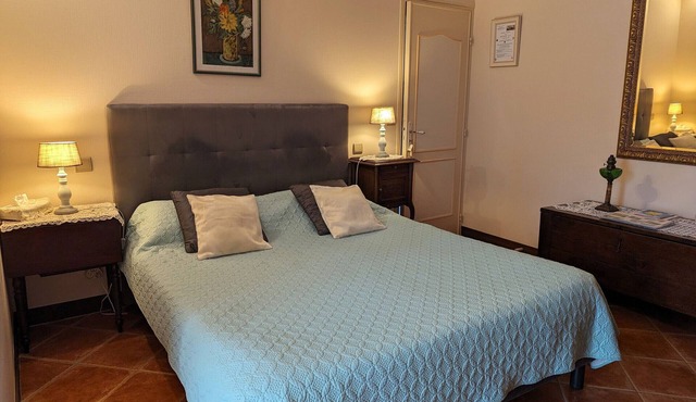 Jasmin Room with pool and parking in the heart of the Loire Valley