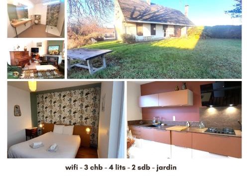 Jolie Maison 3 chb- 7 lits- jardin
