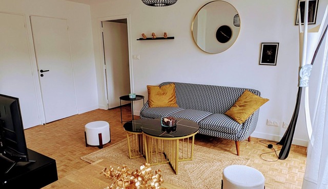 L'appart le 19, 2 bedrooms, near center, cathedral view