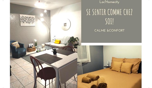 L'Escale à Chanas -sortie12 A7-2chambres-parking gratuit