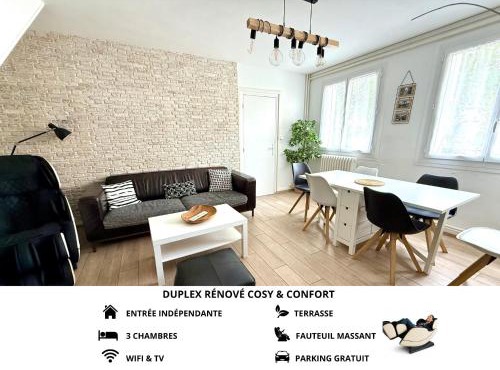 L'IDEAL cosy & cocooning proche de Fontainebleau