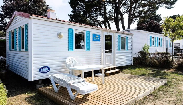 La Croix du Vieux Pont campsite* - Classic 4-room mobile home for 6 people