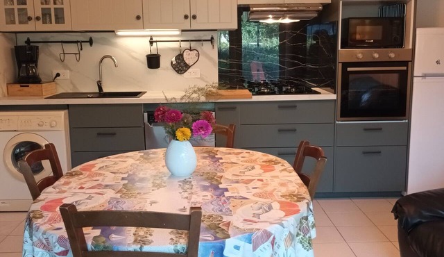 "La Glycine" Apartment with Mountain View, Wi-Fi, and Air Conditioning in Sahune