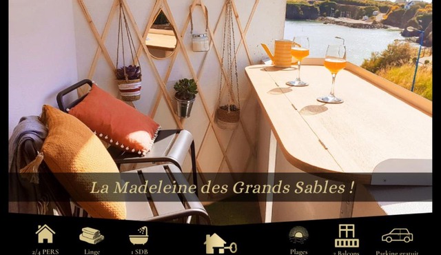 LA MADELEINE DES GRANDS SABLES 1- 4 PERS
