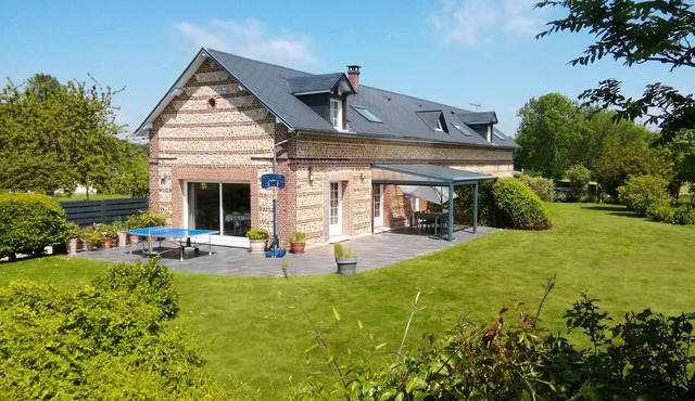 La Margance - cosy gite between Etretat and Honfleur with pool table and whirlpool bath